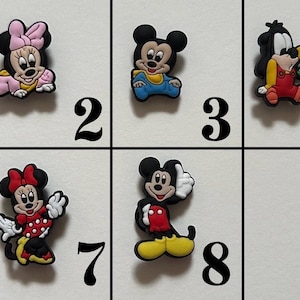 Mickey Mouse Shoe Charms