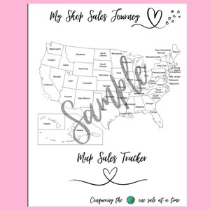 Soldes Etsy - Soldes de la boutique - Carte en téléchargement numérique - Carte des ventes imprimable