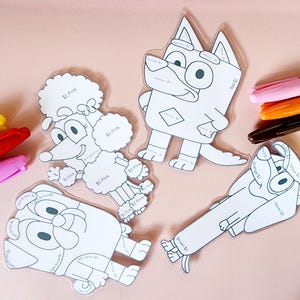 Bluuey Savings Challenges | Coloring Saving Challenges | Mini & Easy Savings | Fun Bluuey Themed Savings for All Ages