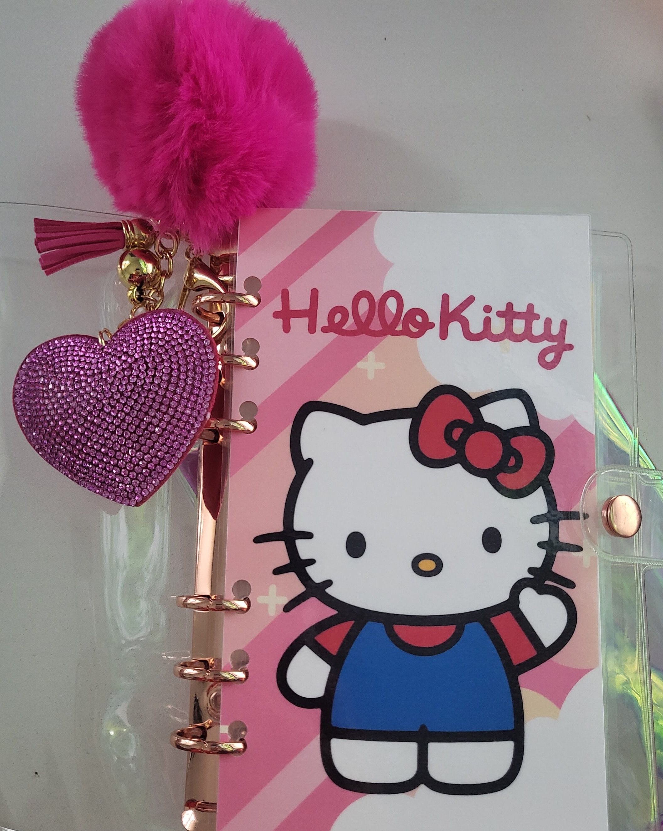 Kitty Themed Savings Binder  | Helo Kitty Savings Challenges | Binder Included | Mini Savings Challenges | Binder N Pink Charm