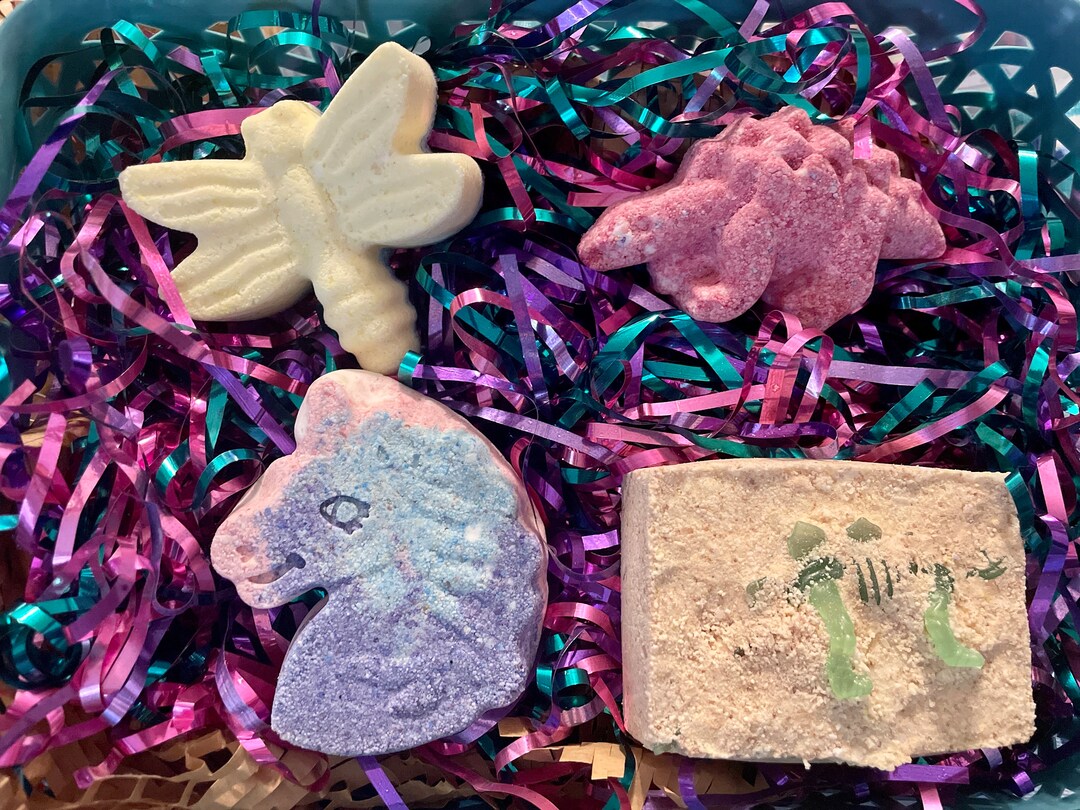 Mochi Squishy Bath Bomb Variety Pack Dye Free Bath Bombs Surprise Toy Bath Bombs Natural Kids