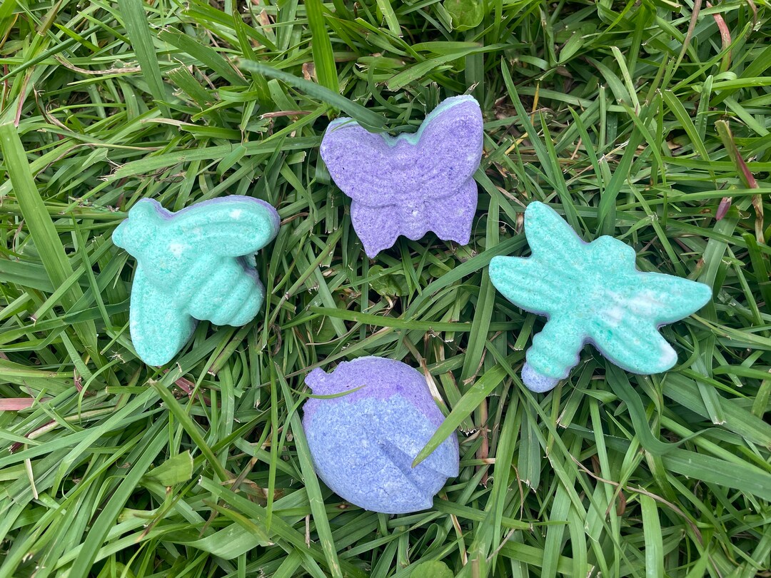 Insect Bath Bombs for Kids Number Dye Free Bath Bombs Bug Etsy