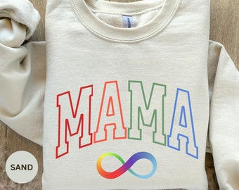 Autism Mama Crewneck Sweatshirt | Mother's Day Gift