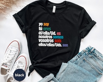 Chemise de professeur d'espagnol, cadeau d'appréciation de professeur d'espagnol, cadeau drôle de professeur d'espagnol, t-shirt d'espagnol, chemise Maestra, cadeau Maetra