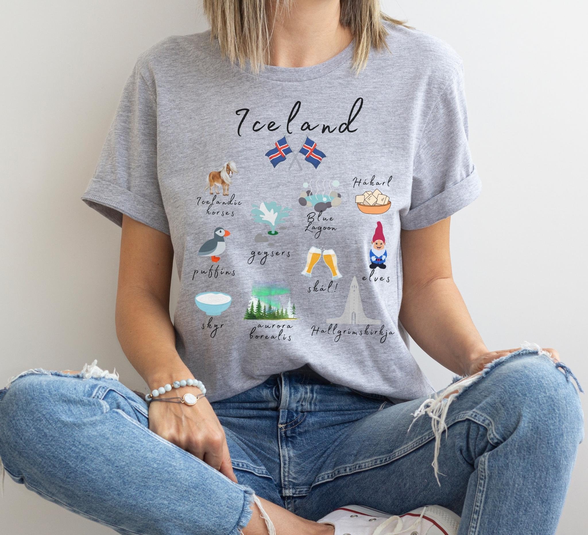 Sweatshirt Souvenir Reykjavik Iceland Supermarket - Unisexe, Marque Double Fantasy Tees, Neuf Avec Étiquettes