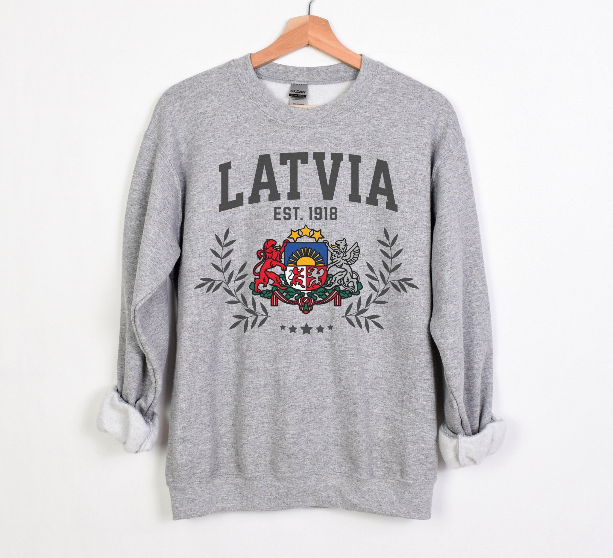 Latvia Coat of Arms - Etsy
