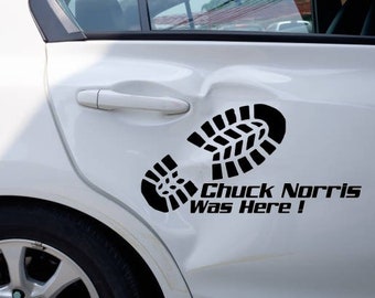 Dent Sticker Chuck Norris