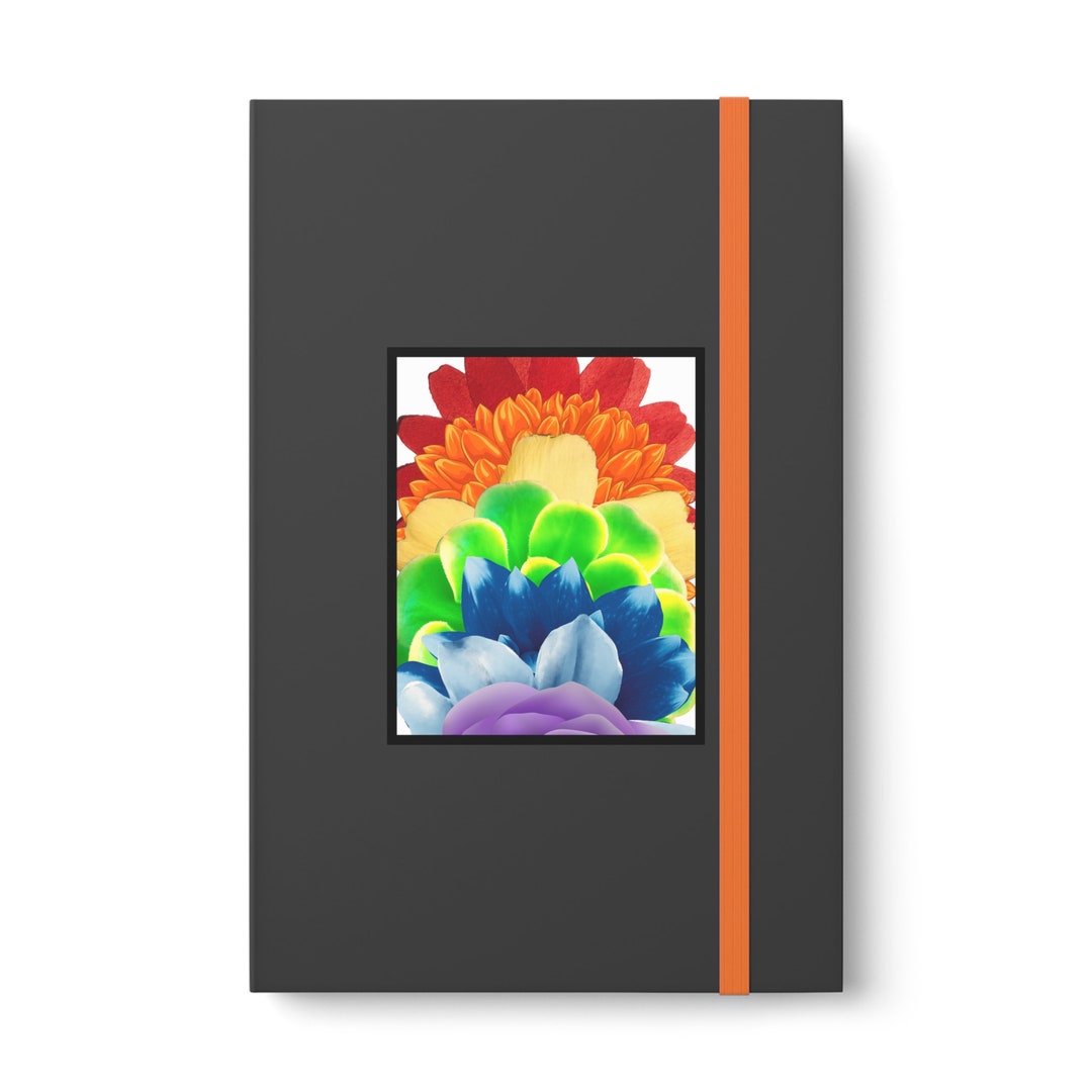 Lined / Ruled Color Contrast Notebook / Journal / Diary Colorful ...