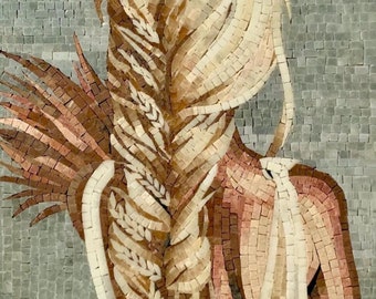 天然石モザイクアート 壁掛け 天然石モザイクアート 壁掛け 天然石