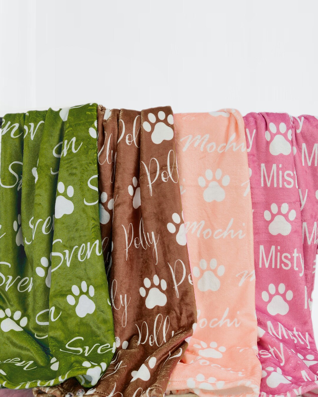 Personalized Blanket for Dog, Dog Blanket, Plush Dog Blanket, Dog Name
