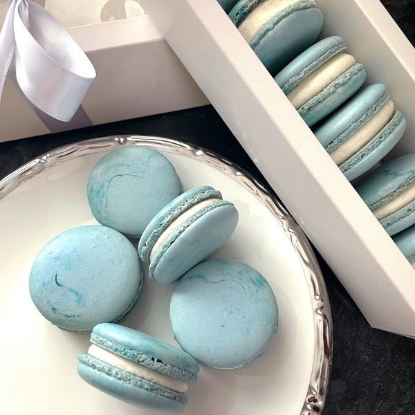 French macarons / Assorted Flavors /  6, 12, 24 pack / Gluten Free