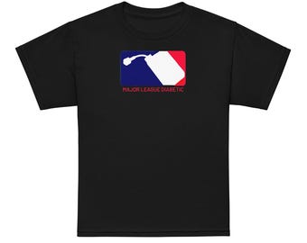 Major League Diabetic Medtronic T-Shirt • Type 1 Diabetes Shirt Youth