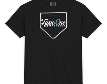 Type One Baseball Co. Flagship Comfort Colors Youth Tee | Kids T1D Baseball & Softball Shirt