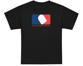 Major League Diabetic Omnipod T-Shirt • Type 1 Diabetes Shirt Youth