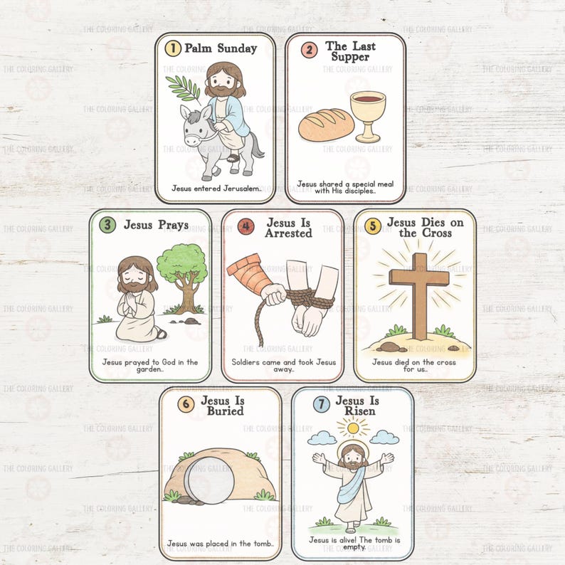 Easter Story Pocket Craft for Kids | Printable Resurrection Activity ...
