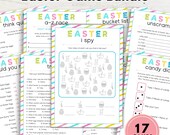 Easter Game Bundle | Printable Easter Games For Kids and Adults | Party Games and Activities | Family Games | Classroom Games | Easter Games