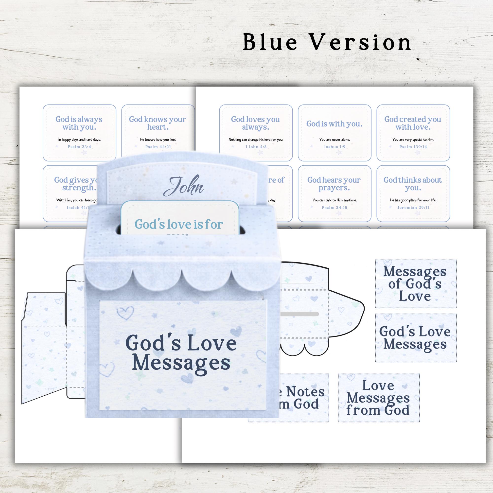 God’s Love Messages Mailbox Craft for Kids | Valentine’s Day Bible ...