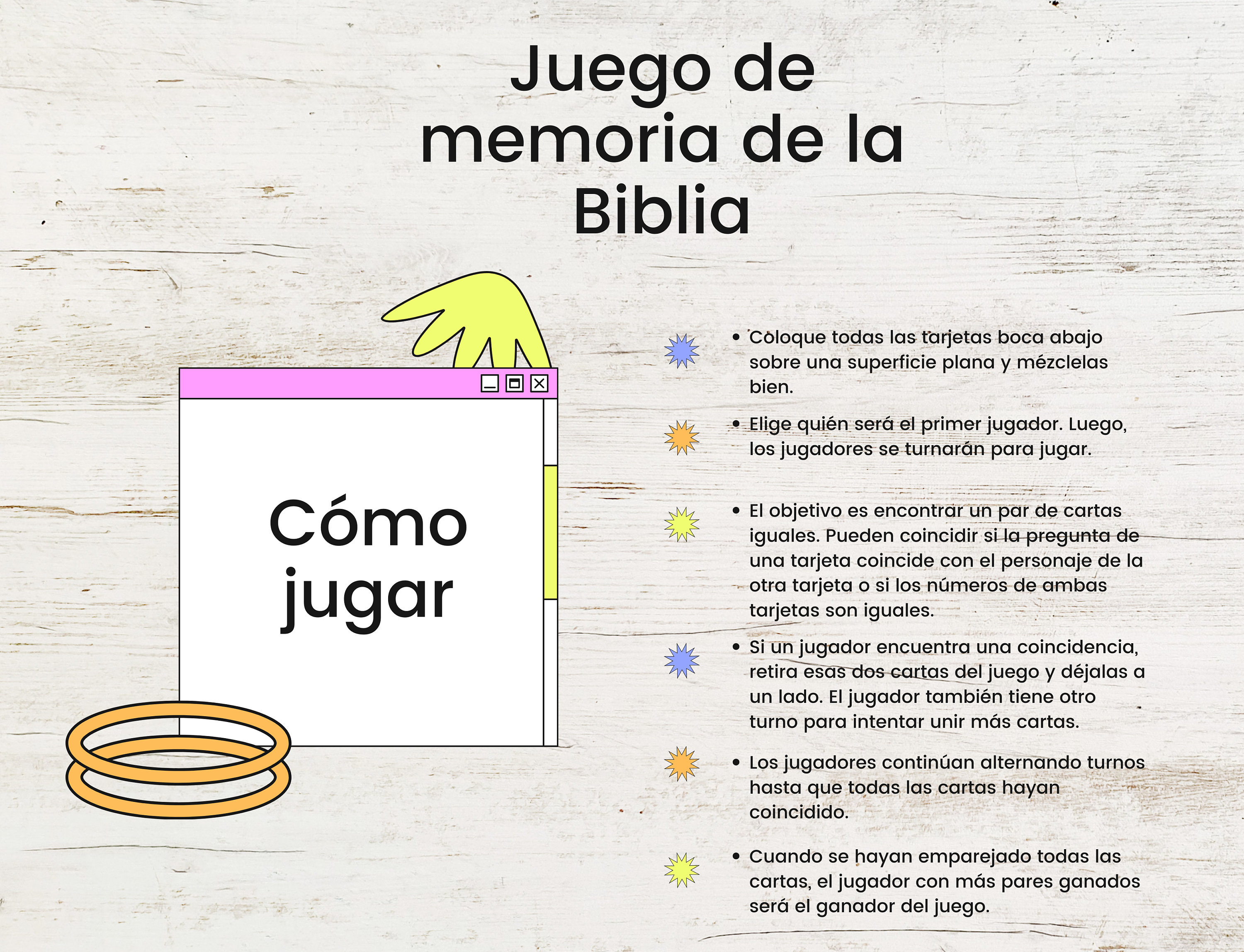 Bible Memory Game SPANISH Match 54 Bible Characters Printable Bible ...
