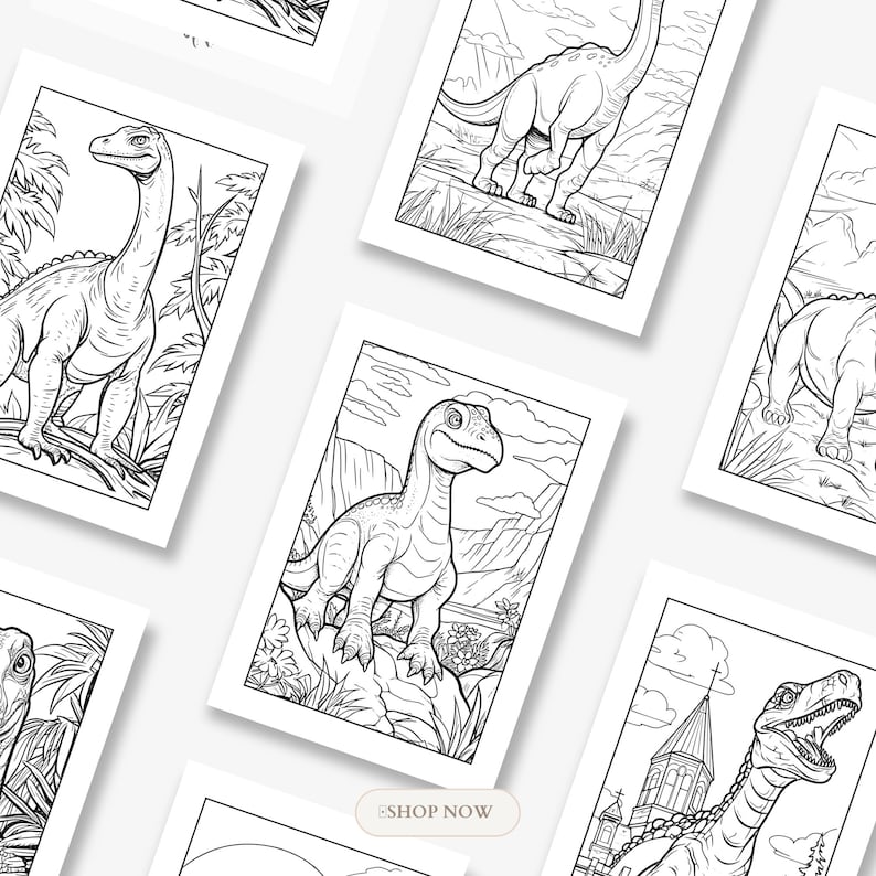 100 Awesome Dinosaur Coloring Pages for Kids Printable | Dinosaur ...