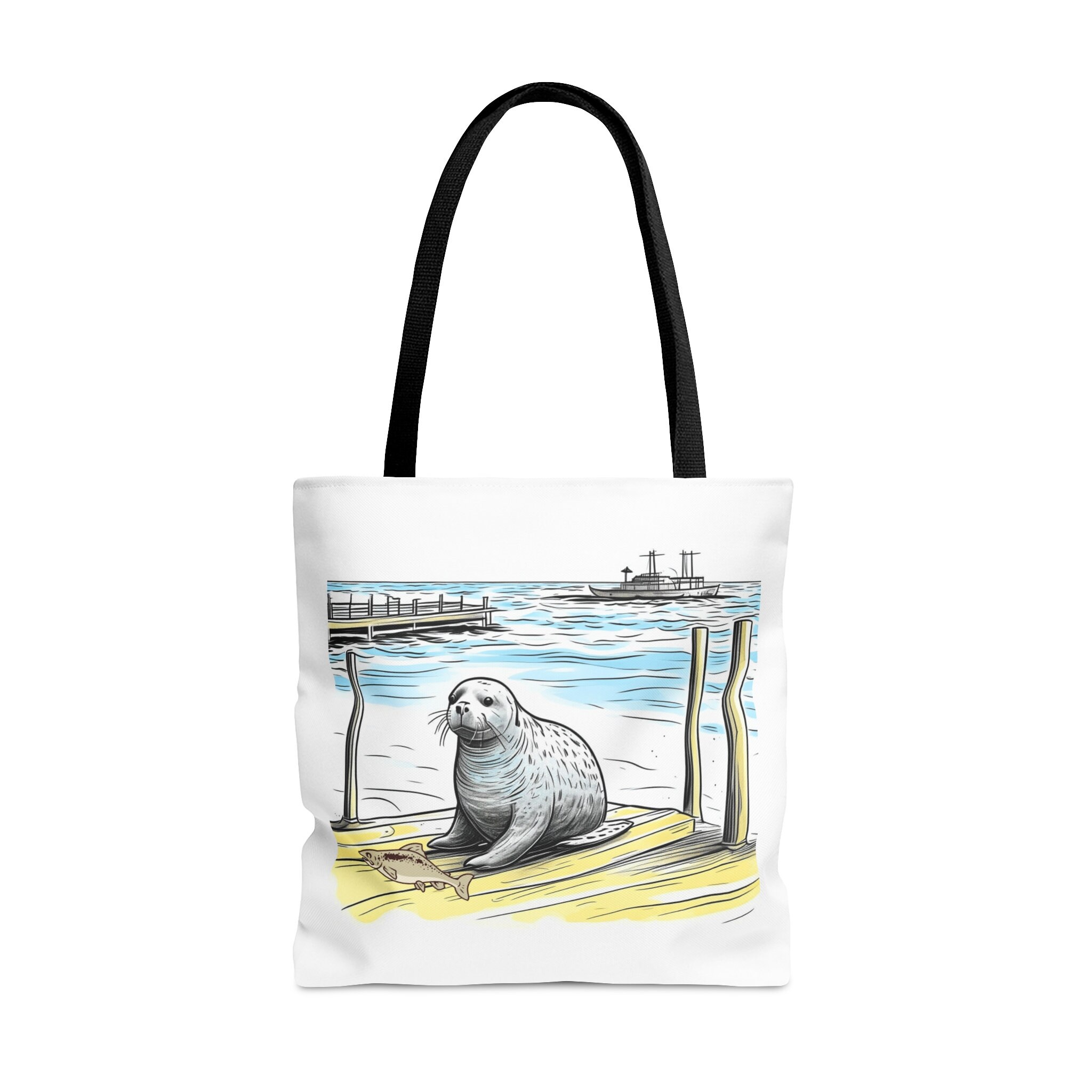 Alaskan Seal Tote Bag AOP Etsy