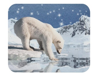 Polar Bear Mouse Pad (Rectangle)