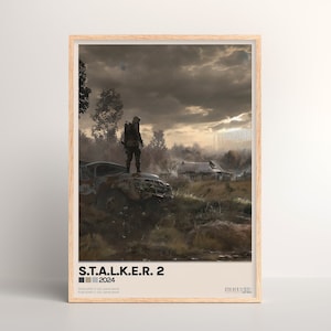 S.T.A.L.K.E.R. 2: Heart of Chornobyl Poster [ Physischer Druck | Spiel Wandkunst | Posterdruck | Poster Geschenk | Videospiel | PC Gaming Einrichtung]