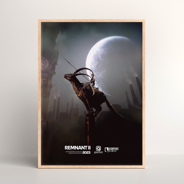 Remnant II Poster [ Physical Print | Game Wall Art | Poster Art Print Gift | Wall Poster | Video Game | PC Gaming Setup ]