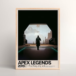 Apex Legends Poster [ Physischer Druck | Spiel Wandkunst | Posterdruck | Kunstdruck | Poster Geschenk | Wandposter | Videospiel | PC Gaming Einrichtung]