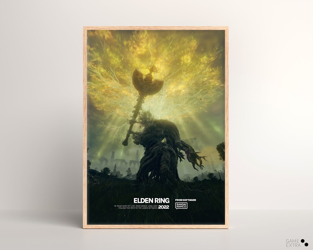 Elden Ring Poster [ Physical Print | Game Wall Art | Poster Art Print ...