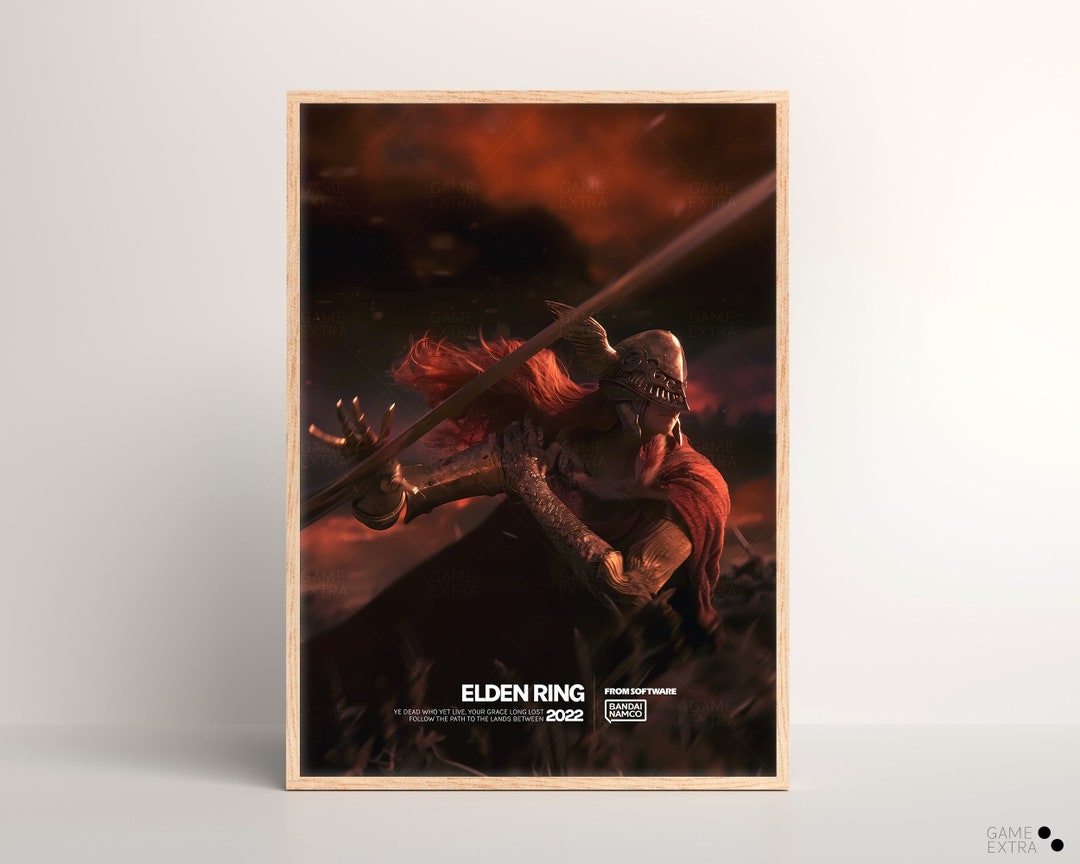 Elden Ring Poster Physical Print Game Wall Art Poster Art Print Poster ...