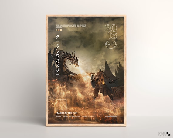 ゲーム ダークソウル3 店頭 非売品 ポスター DARK SOULS Ⅲ