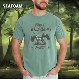 Forest Wonders Unisex Comfort Colors® T-shirt, Nature Adventure Shirt, Outdoor Exploration Tee, Wanderlust Apparel, Forest Lover Gift