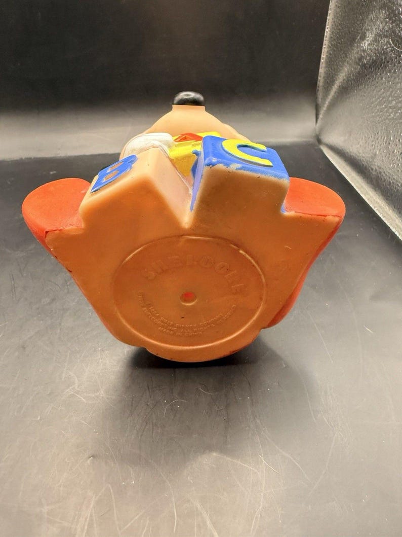 Vintage Shelcore Disney Mickey Mouse Vinyl Plastic Squeak Toy Figure image 9