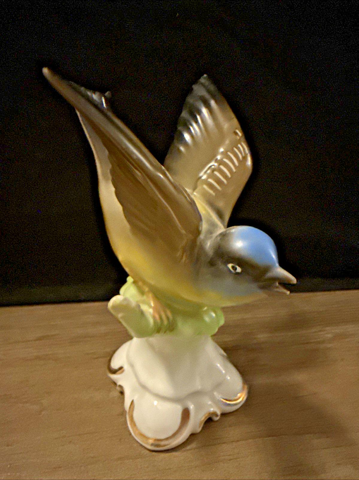 【ドイツ】ババリア・ ゲロルド／GEROLD PORZELLAN★鳥の置物 ドイツ】ババリア・ ゲロルド／GEROLD PORZELLAN☆鳥の置物 ドイツ