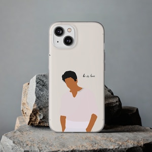 Shah Rukh Khan Flexi case Phone Case, SRK Merch, King Khan, Indian Hindi Movie, Bollywood Film Art, Moderne, Simple, Minimal