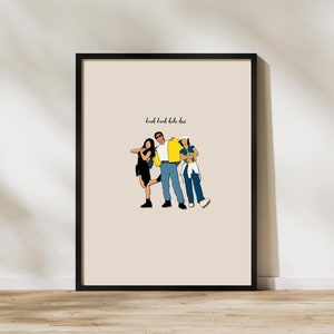 Shah Rukh Khan, SRK, King Khan, Kuch Kuch Hota Hai Indiase Hindi film kunst aan de muur, moderne, eenvoudige, minimale Bollywood-poster filmposter