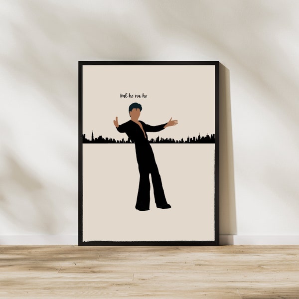 Bollywood Poster Film Poster Shah Rukh Khan, SRK, King Khan, Indian Hindi Movie Wall Art, Modern, Simple, Minimal