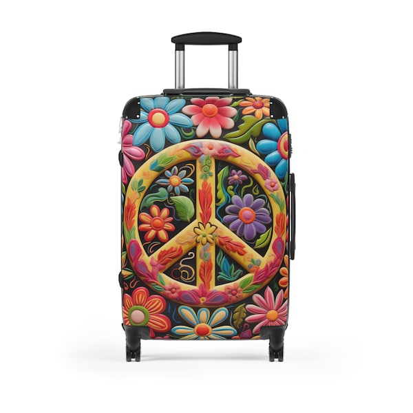 Hippie Expandable ABS Hardshell Spinner Luggage Set with Safety Lock. A Perfect accessory for your Holiday Travels.