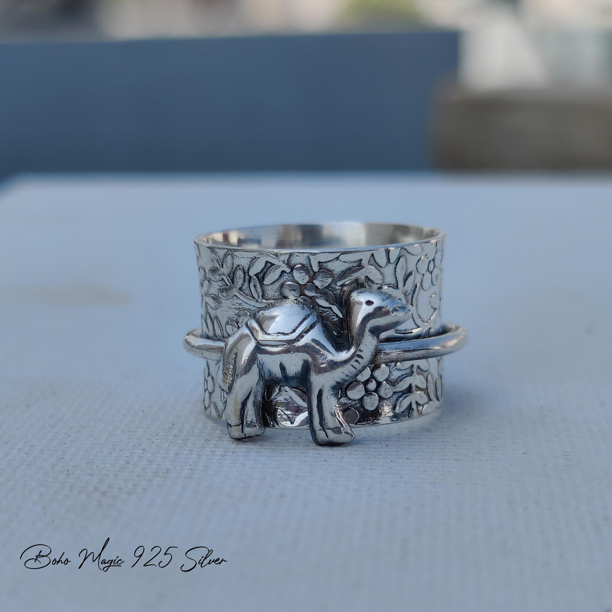 Hai-ring, sterling zilver 925, verstelbare opening, haaienring, haai