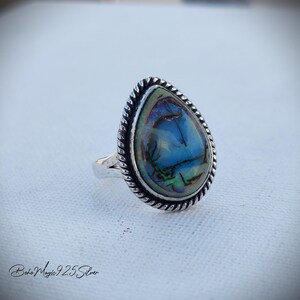 Charming Monarch Opal Ring.. 925 Sterling Silver Ring.. Monarch Opal Silver Jewelry.. Women Ring.. Birthday Gift Jewelry, Handcraft Ring