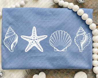 Sea Shell svg, Seashell Doodles svg, Coastal Seashell Starfish PNG, Preppy Summer Vibes svg, Girly Summer svg, Retro Summer Beach svg