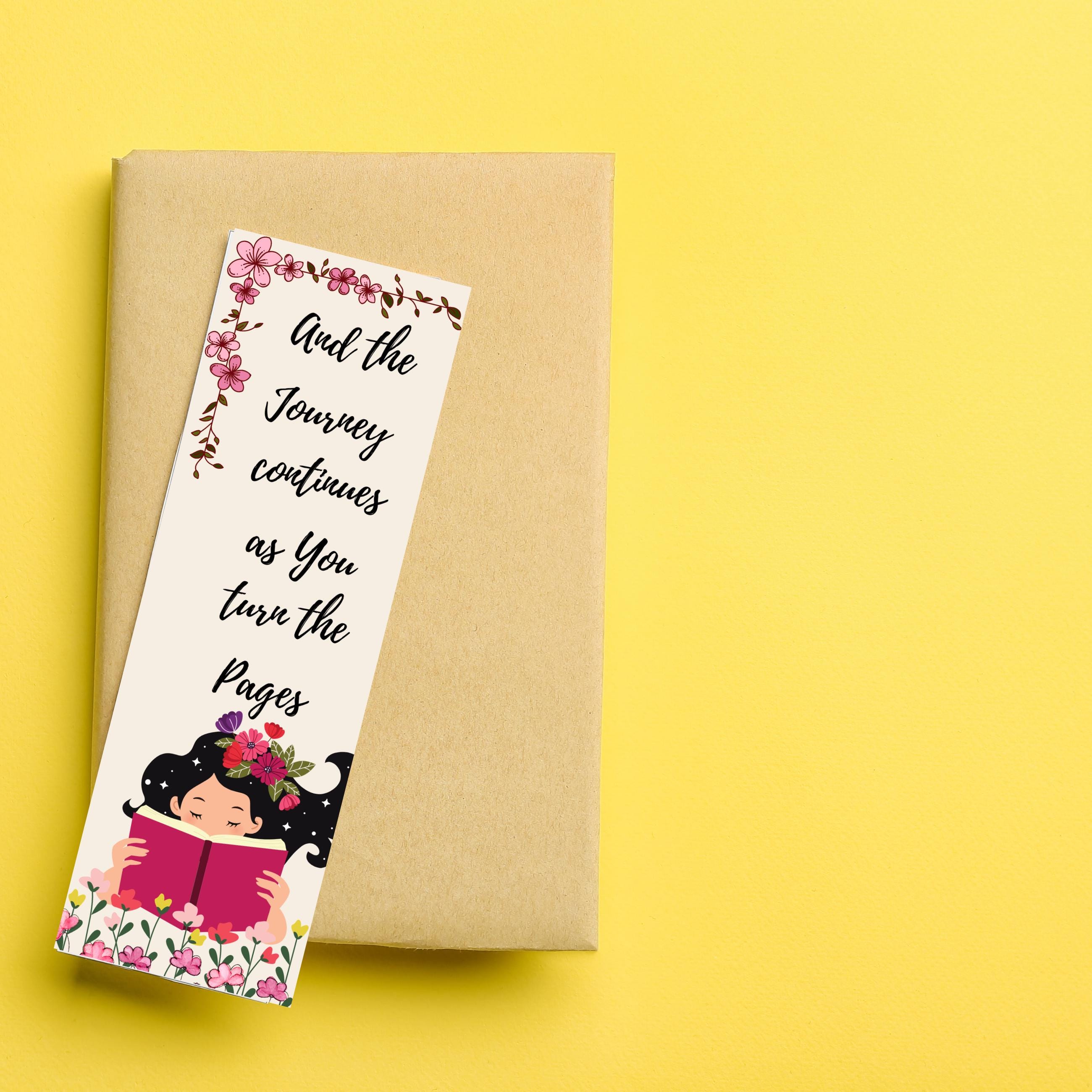 Printable Bookmarks for Book Girlies, Digital Bookmark Set, PDF & PNG ...