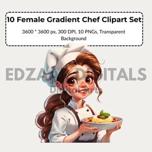 10 imágenes prediseñadas de chef, arte culinario, imágenes prediseñadas de chef, diseño culinario de decoración de cocina, ícono de comida, ilustración de chef, gorro de chef, ícono culinario