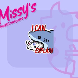Funny Shark Twitch Emote
