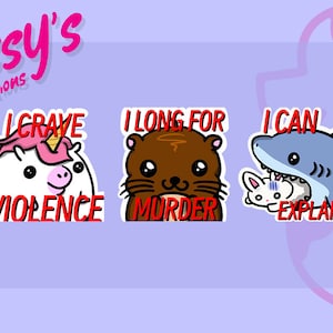 Lindos animales divertidos Emotes de contracción