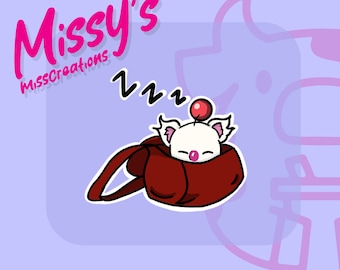 Final Fantasy Moogle Twitch Emote