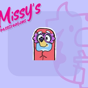 Bluey (Janet) Grannies Twitch Emote