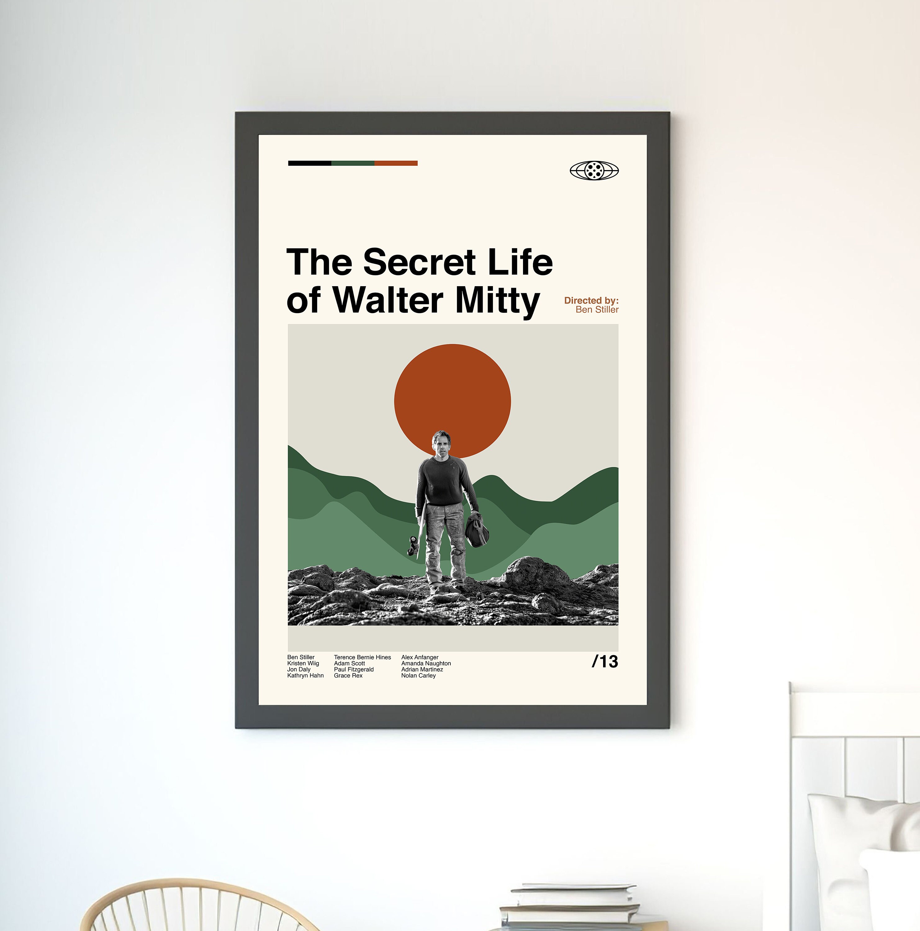 The Secret Life of Walter Mitty Movie Poster, the Secret Life of Walter ...