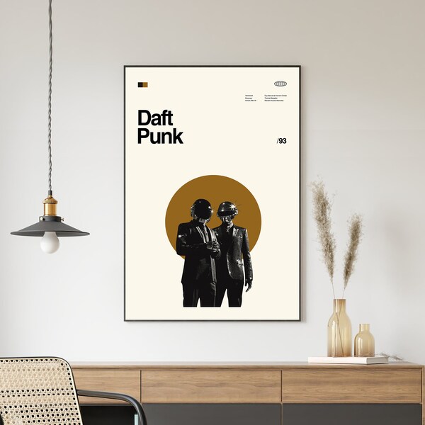 Daft Punk Wall Art - Etsy