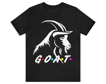 Greatest of All Time T-Shirt, GOAT Graphic Tee, GOAT T-Shirt, Goat Gift for Goat Lovers, Greatest of All Time, Animal Lover, A-Goat